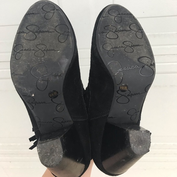 Jessica Simpson Suede Fringe Booties - Picture 10 of 10